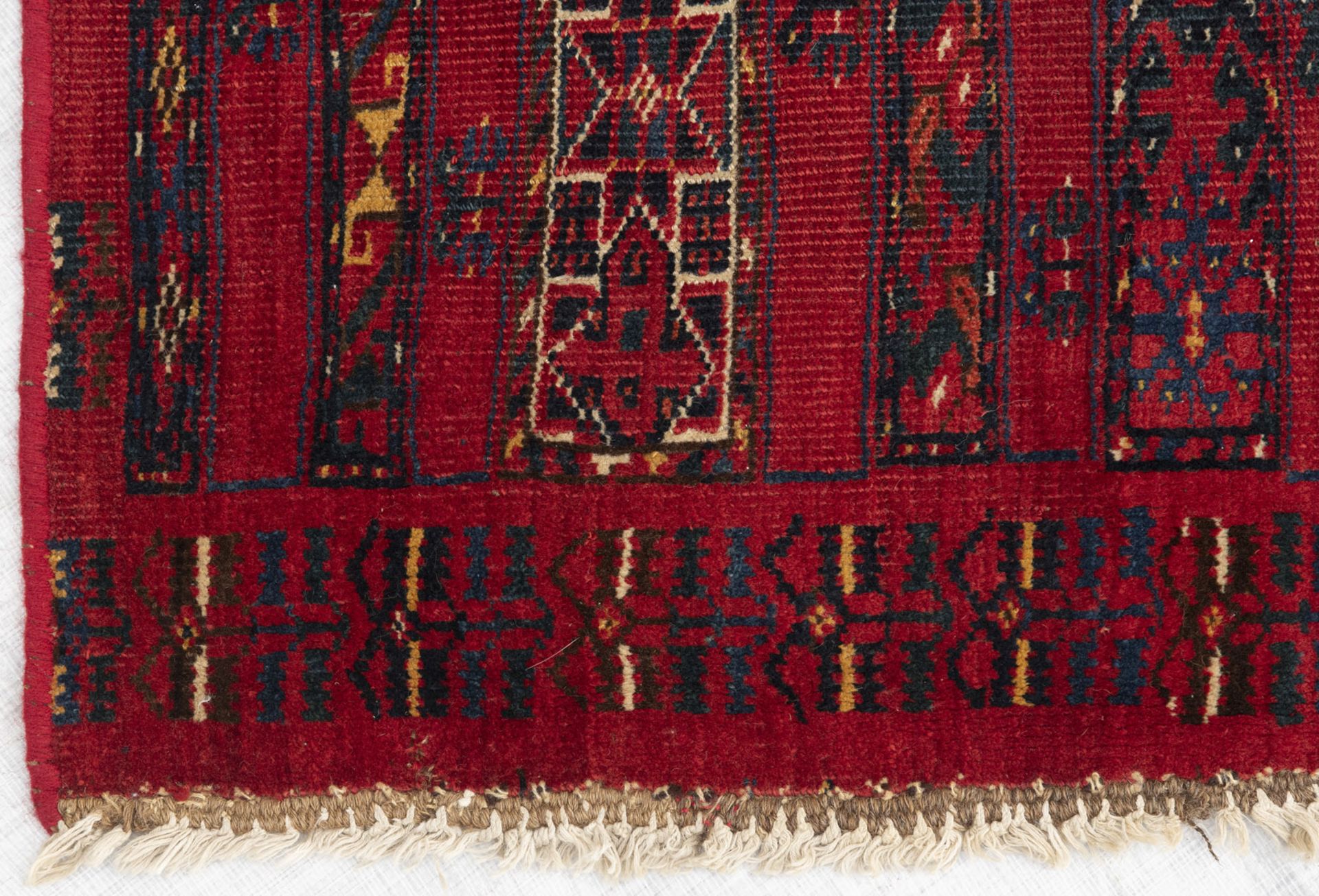 AN ERSARI BASHIR CHUVAL FRONT AND AN ERSARI BASHIR CARPET FRAGMENT - Image 2 of 10