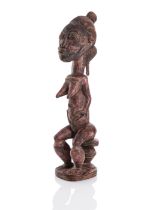Weibliche 'Blolo Bla' Ahnenfigur aus Holz