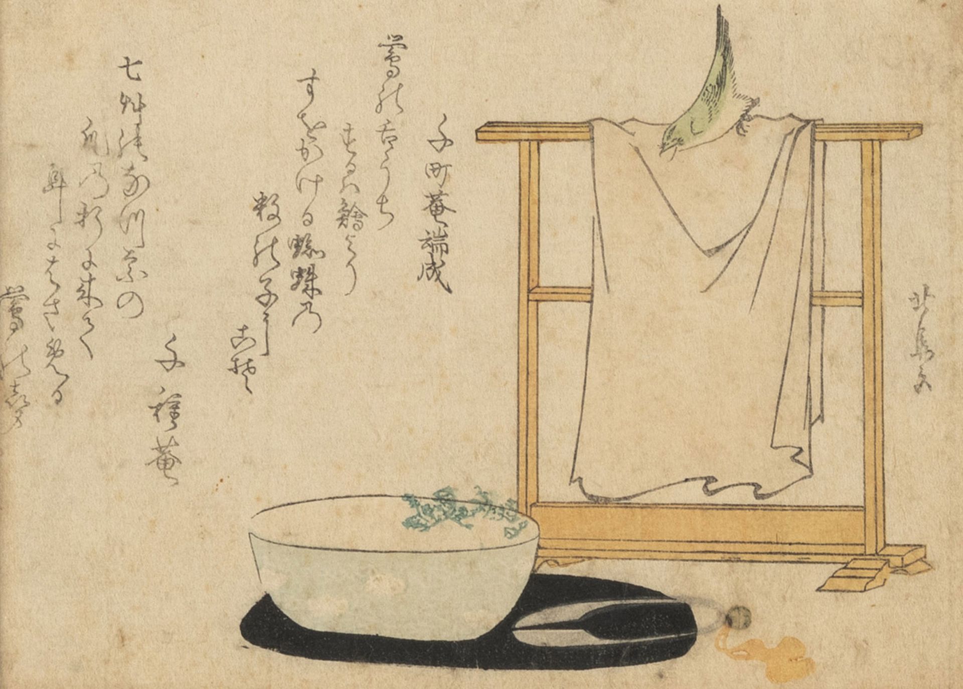 A SURIMONO BY TEISAI HOKUBA