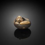 Feines Netsuke des 'Tengu No Tamago'