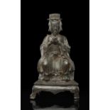 Bronzefigur eines daoistischen Unsterblichen