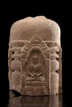 Stupa aus Phylitt mit kosmischen Buddhas