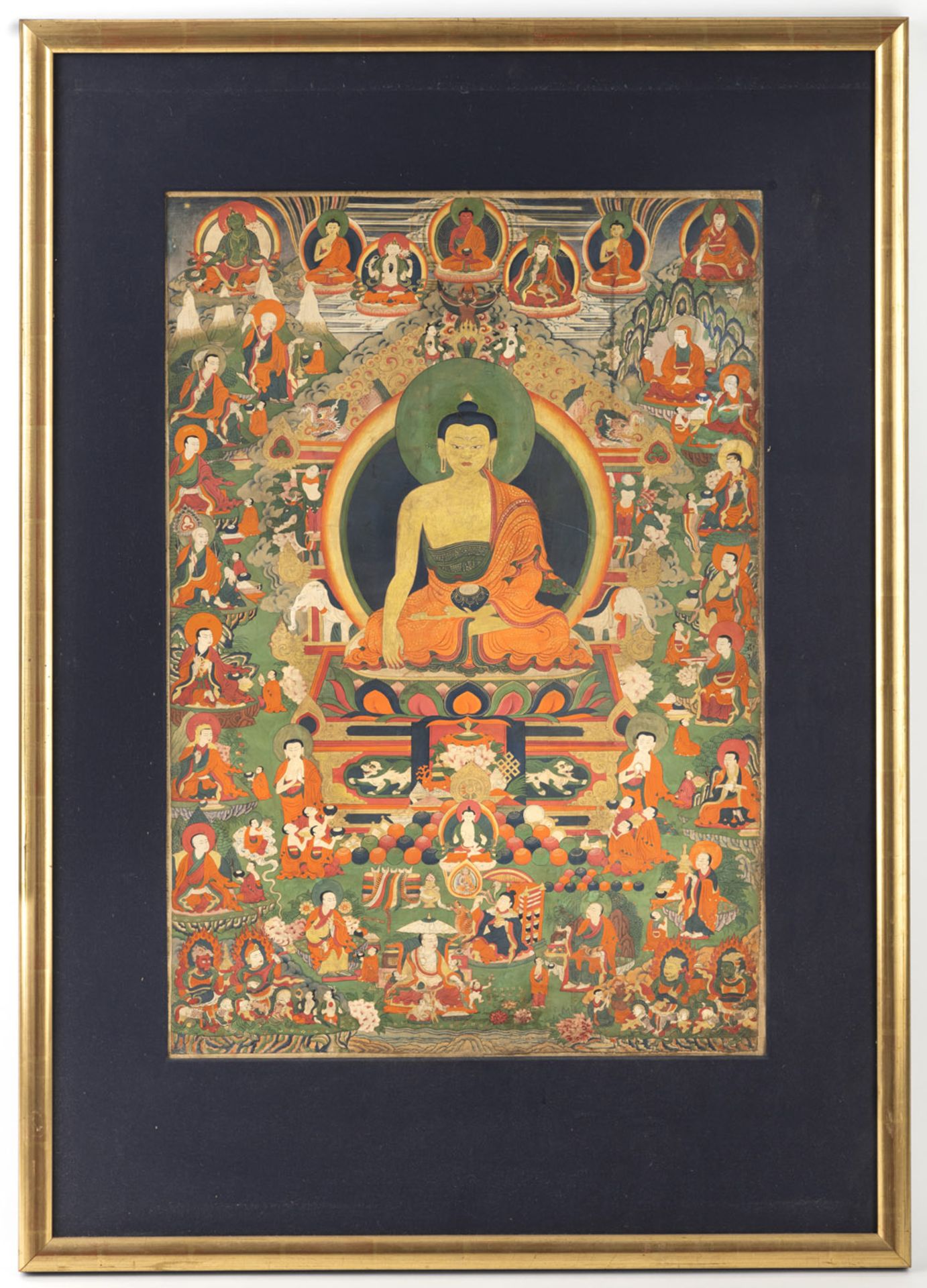 Thangka des Buddha Shakyamuni - Bild 2 aus 4