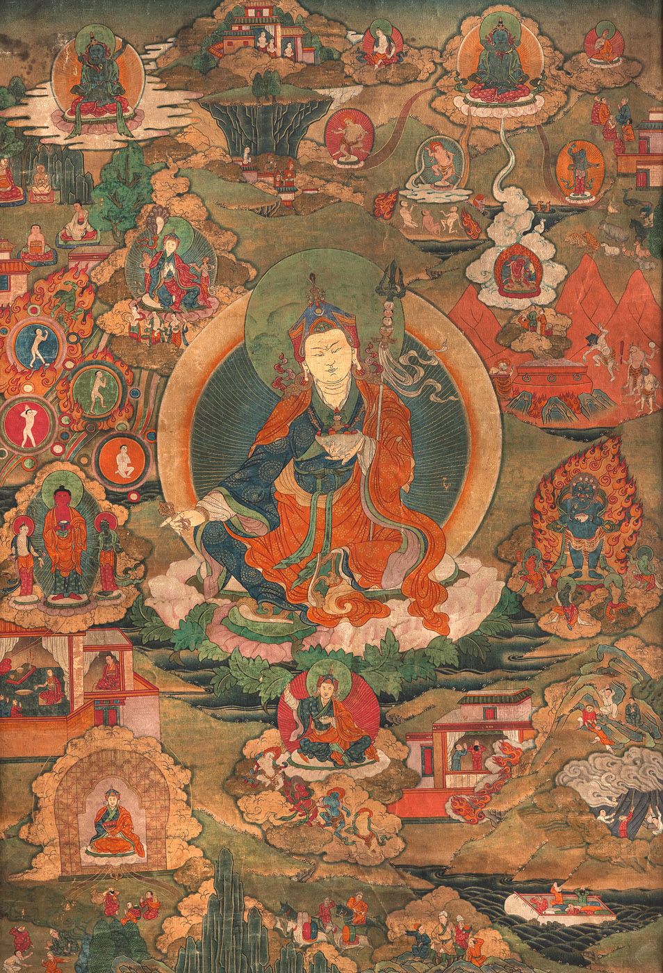 Padmasambhava, "The Precious Guru" as universal helper from all hardships