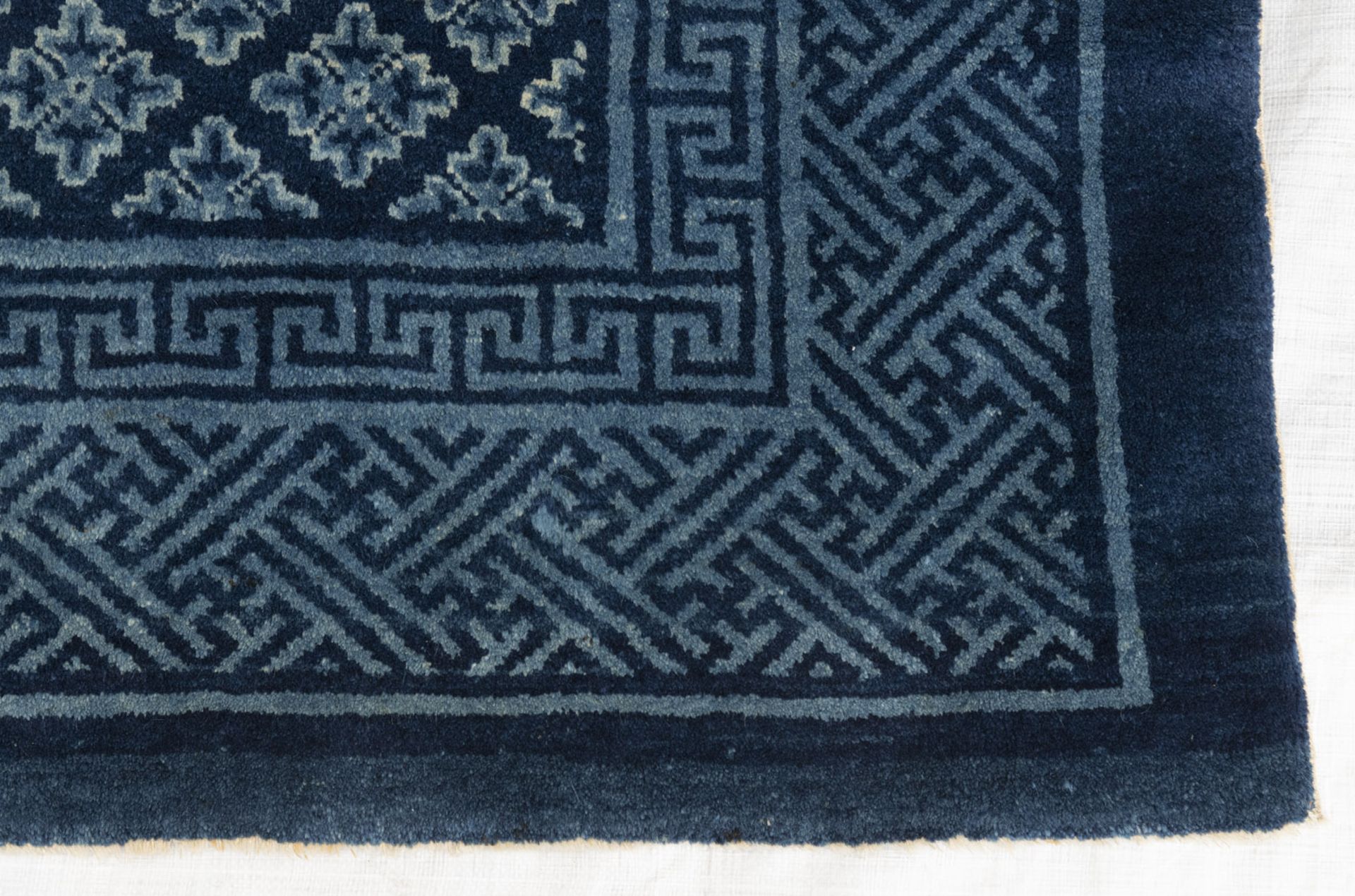 A PAOTOU CARPET, grafically attractive piece. - Image 2 of 7