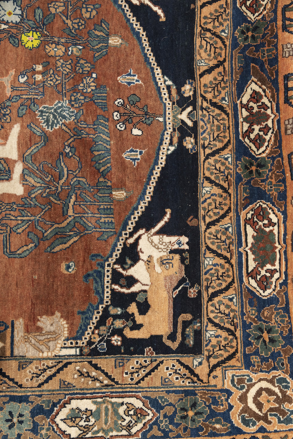 A PICTORIAL RUG - Image 5 of 7