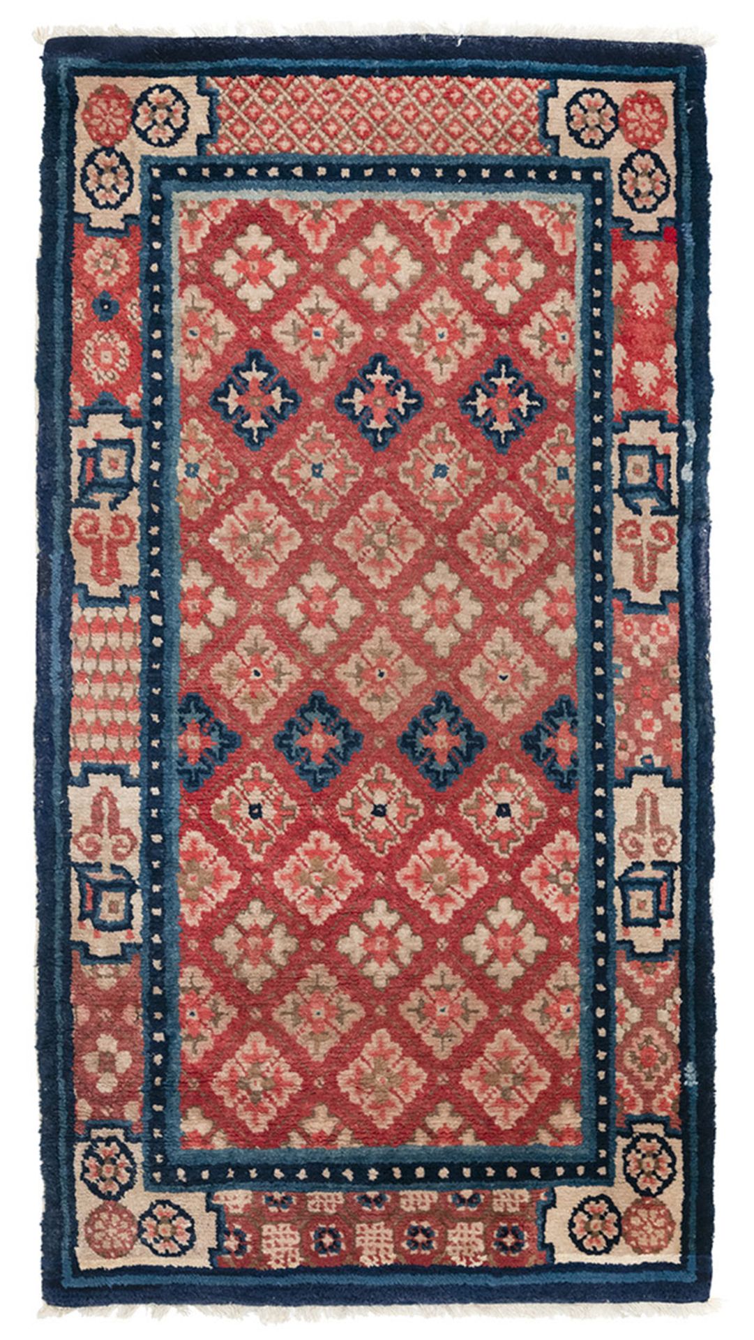 A SMALL PAOTOU RUG