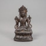 Bronze des gekrönten Guanyin