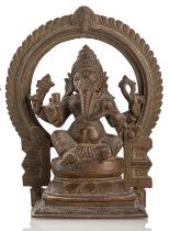 Bronze des Ganesha