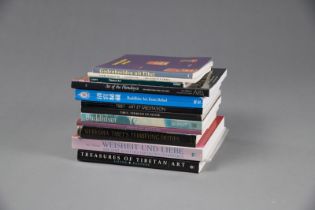 Kunst und Skulpturen aus Tibet, Himalaya, 13 Bände, u.a. W. Zwalf, F. Sierksma, Marylin M. Rhie, Ro
