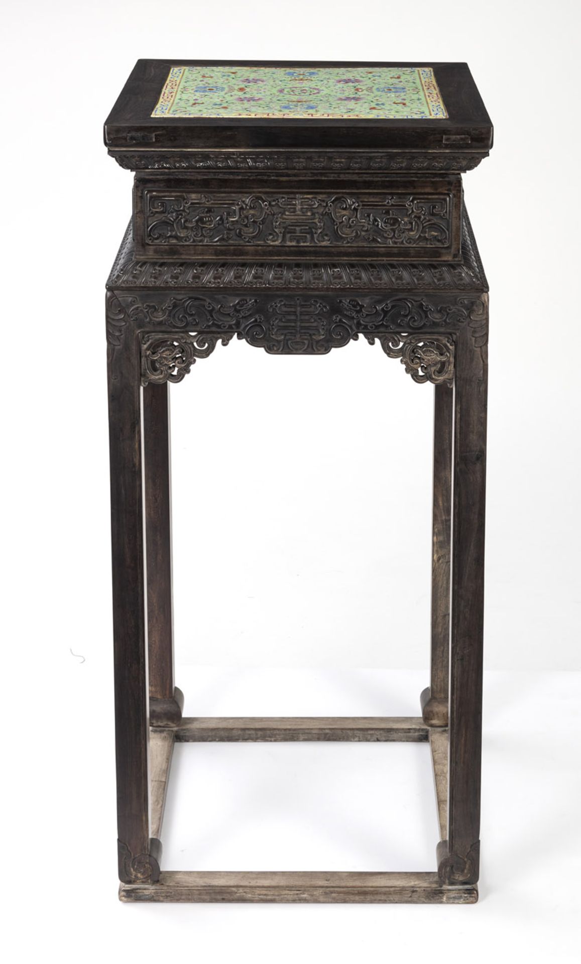 A SQUARE 'ZITAN' STAND 'FANGXIANGJI' - Image 5 of 6