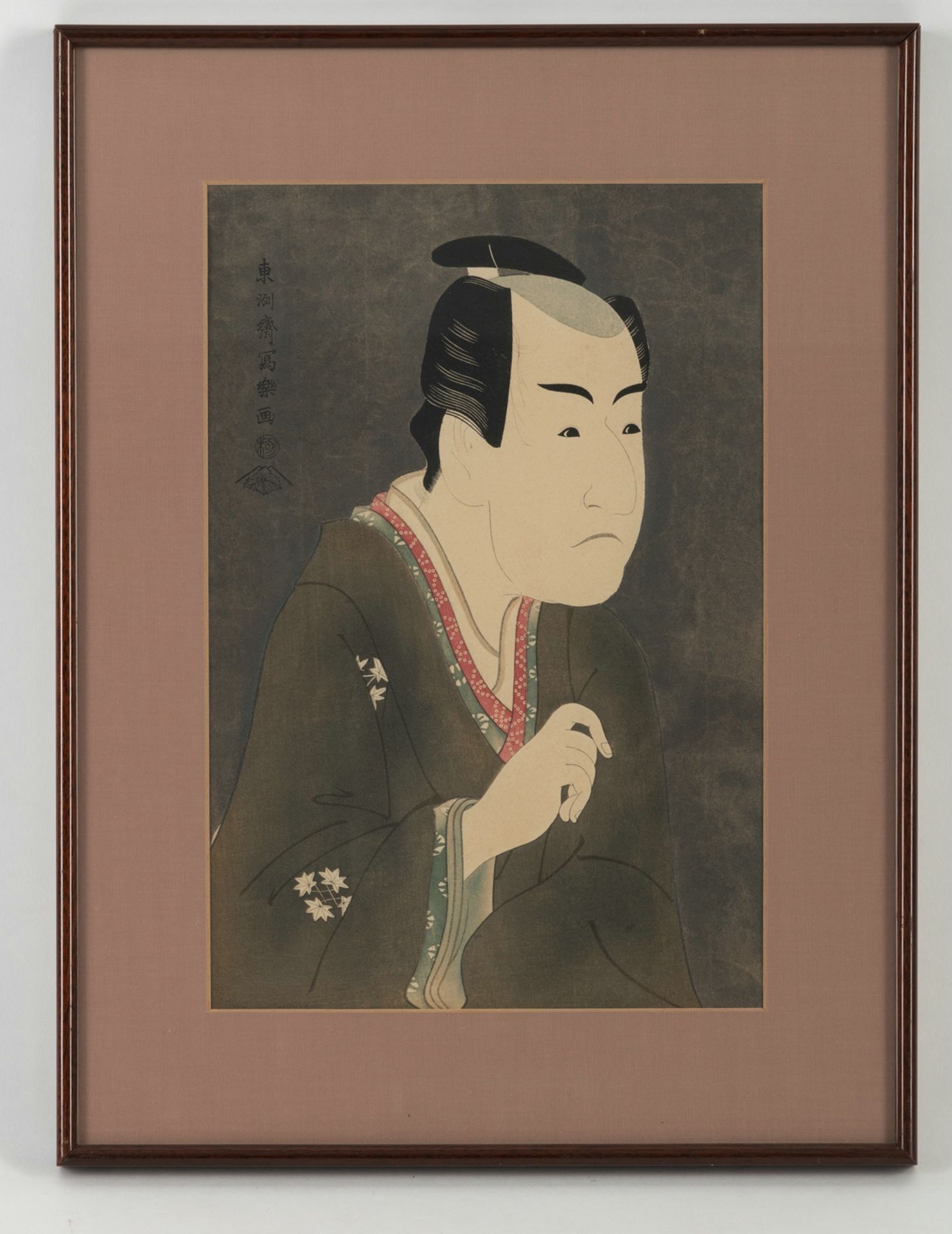 REPRINT AFTER TÔSHÛSAI SHARAKU: ACTOR ISHIKAWA MONNOSUKE II AS DATE NO YOSAKU