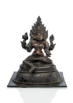 Bronze mit Darstellung der Kali