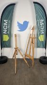 Art Easels X2 (1 Twitter Branded)