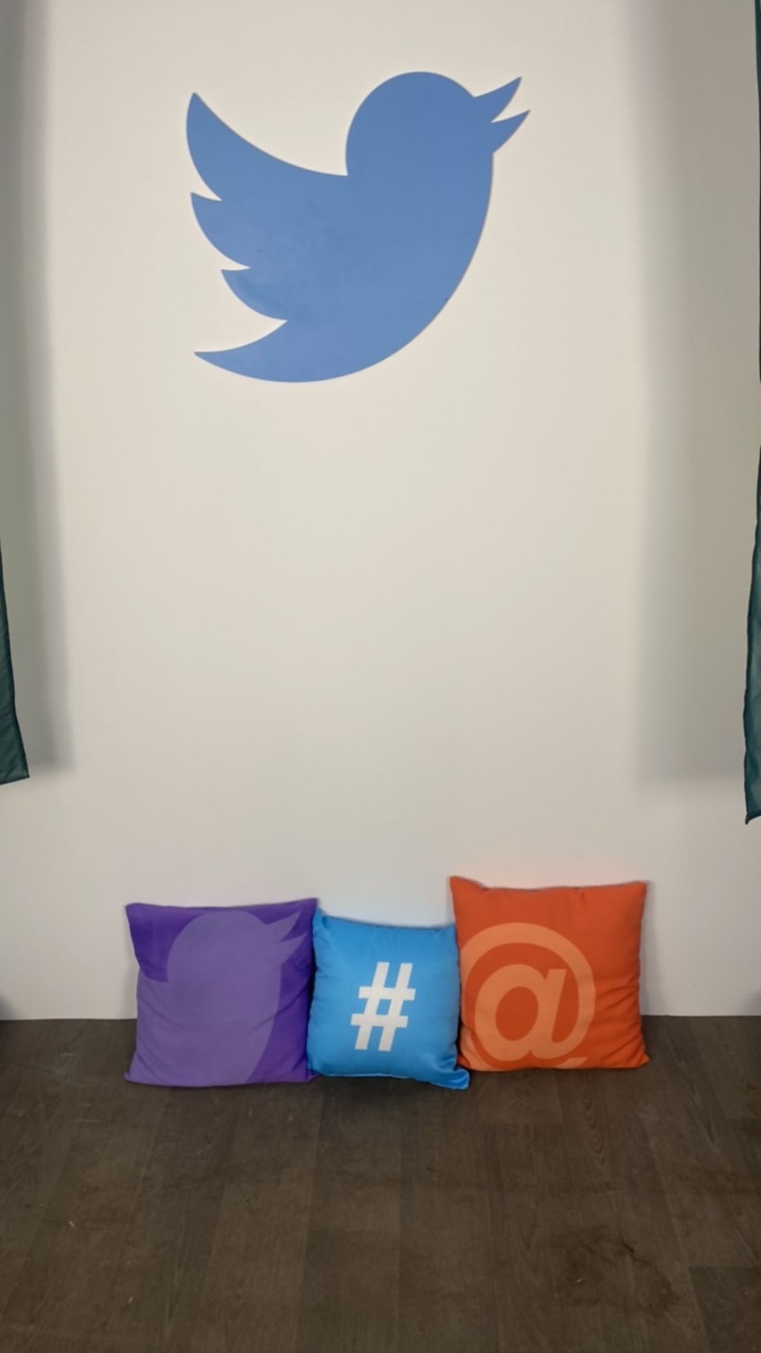 Twitter cushions (various colours/designs) - Image 2 of 2