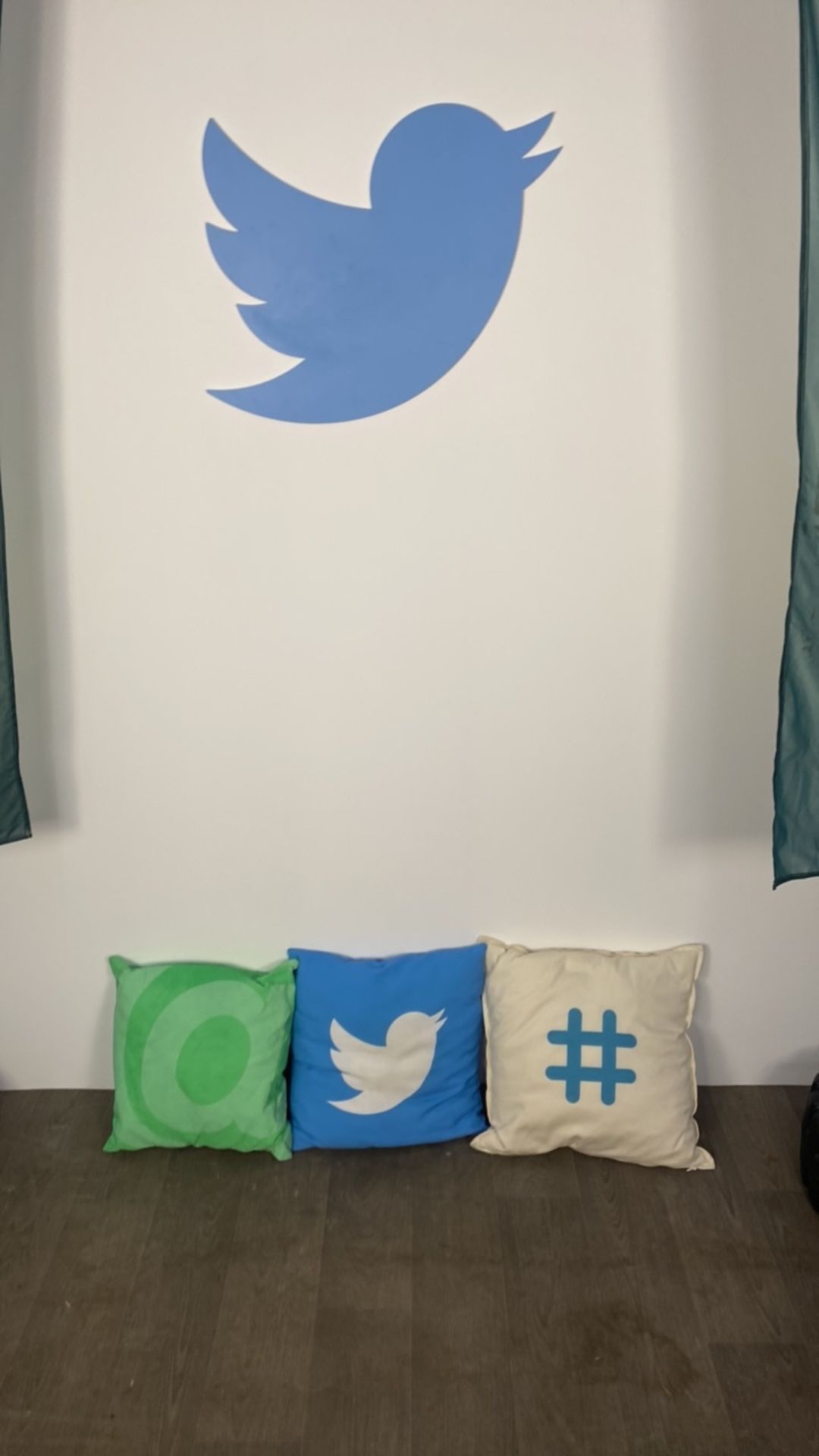 Twitter cushions (various colours/designs)