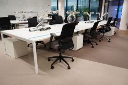 White Desk in a group of 4