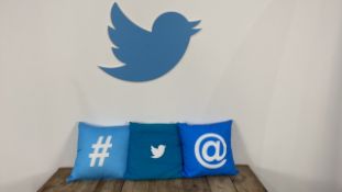 Twitter Cushions X3