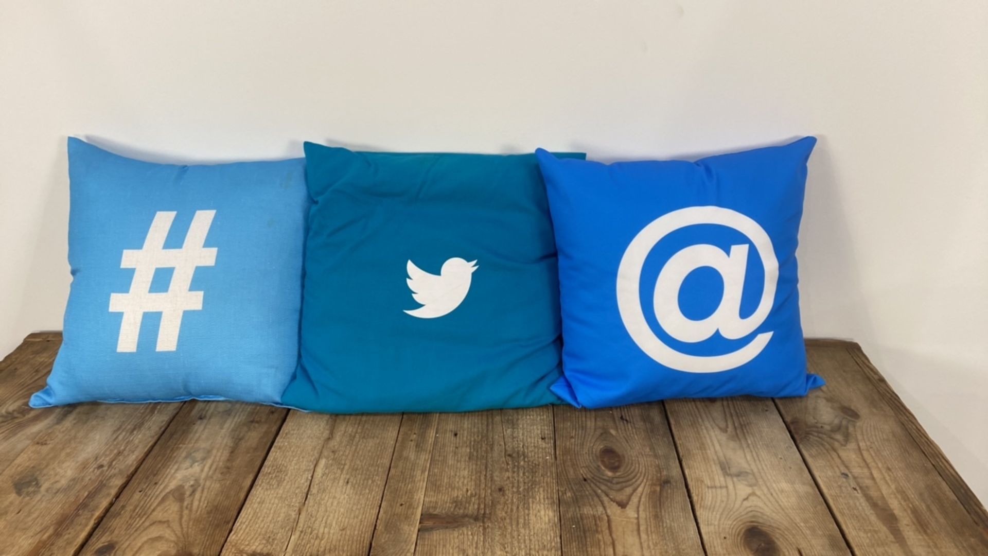 Twitter Cushions X3 - Image 2 of 3