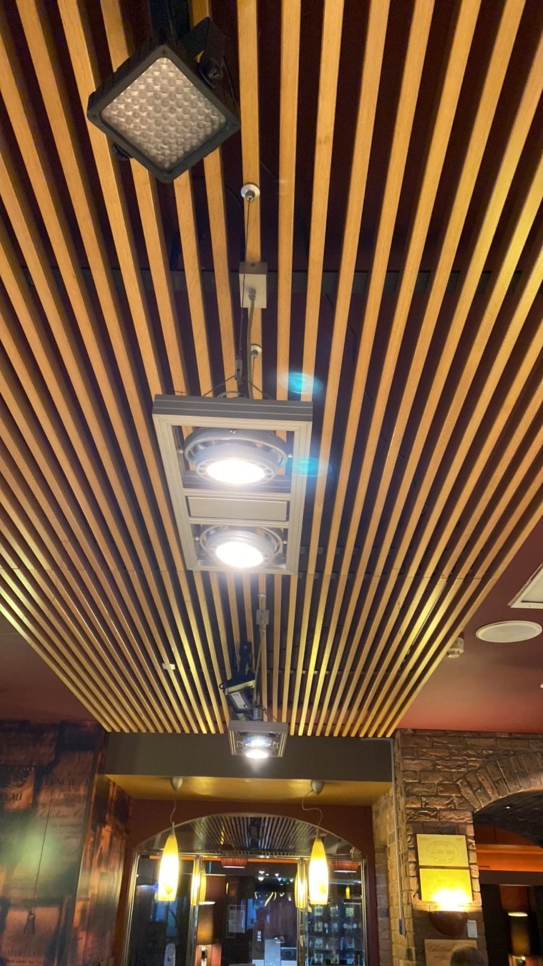 Spotlights Hanging x5 - Image 2 of 4