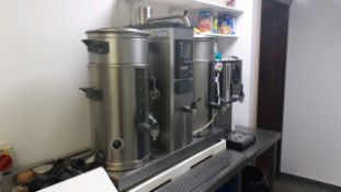 Bulk brew coffee machine