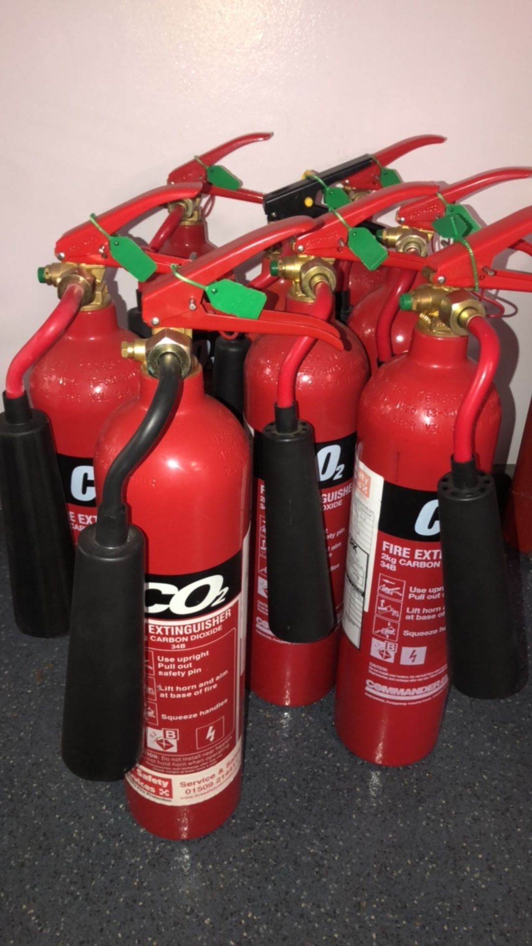Fire extinguisher CO2