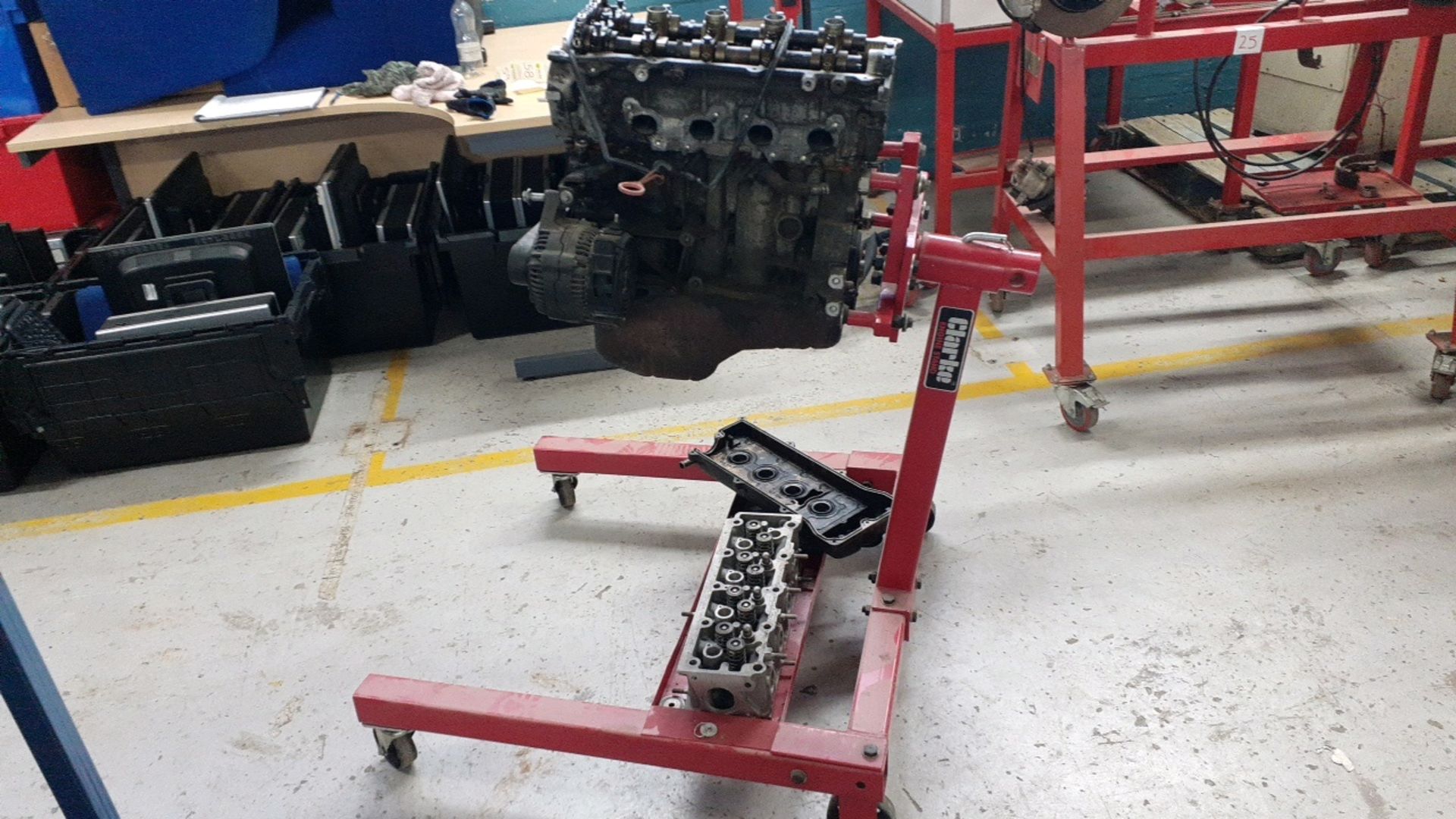 Engine Block With Stand