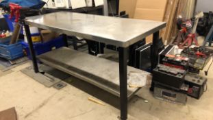 Stainless Steel Workshop Bench