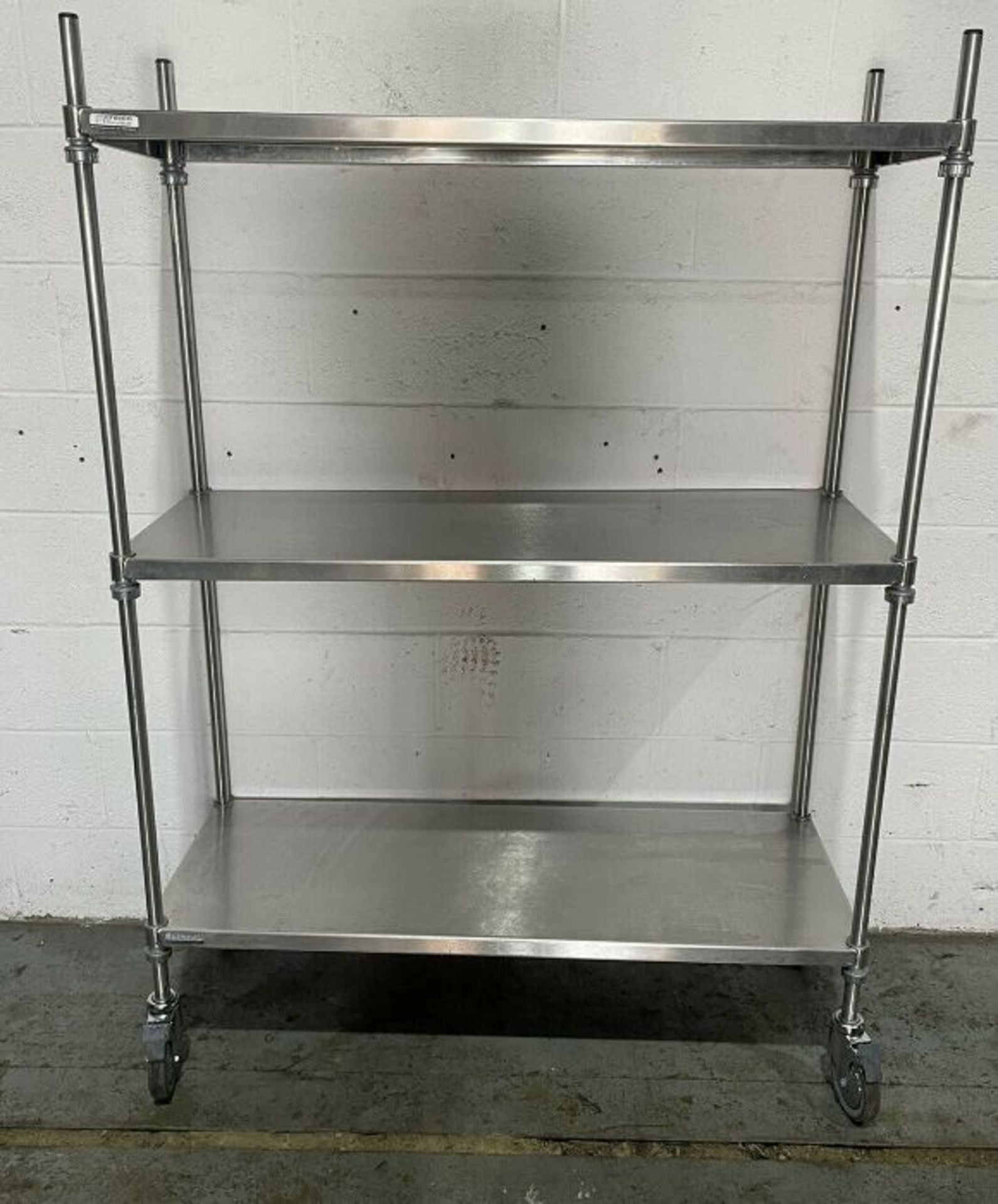 Craven Firmashelf Stainless Steel Shelf Unit - Image 4 of 4