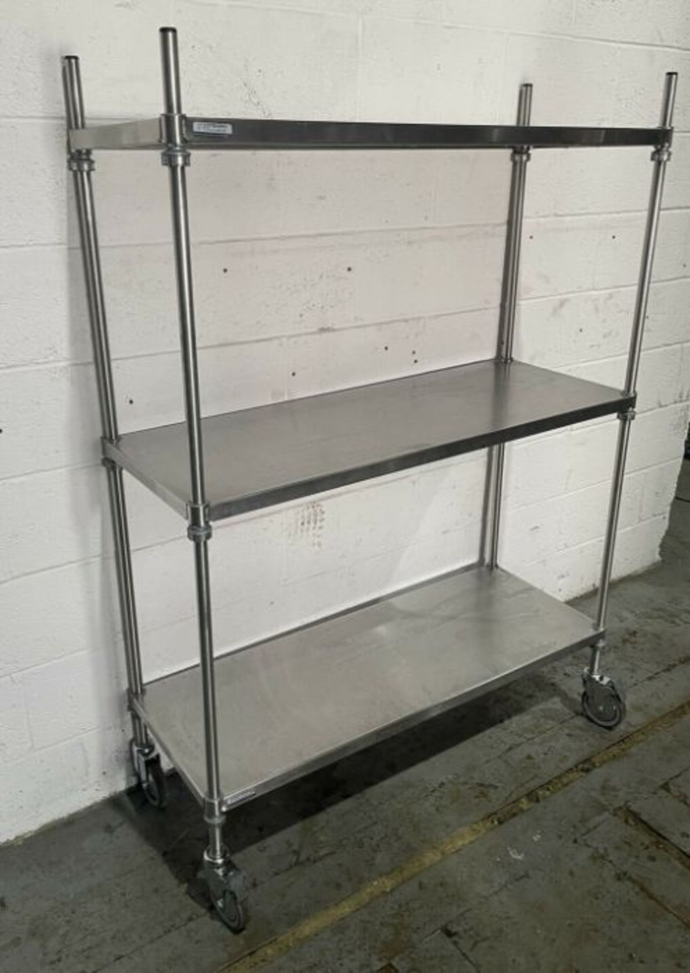 Craven Firmashelf Stainless Steel Shelf Unit - Image 3 of 4