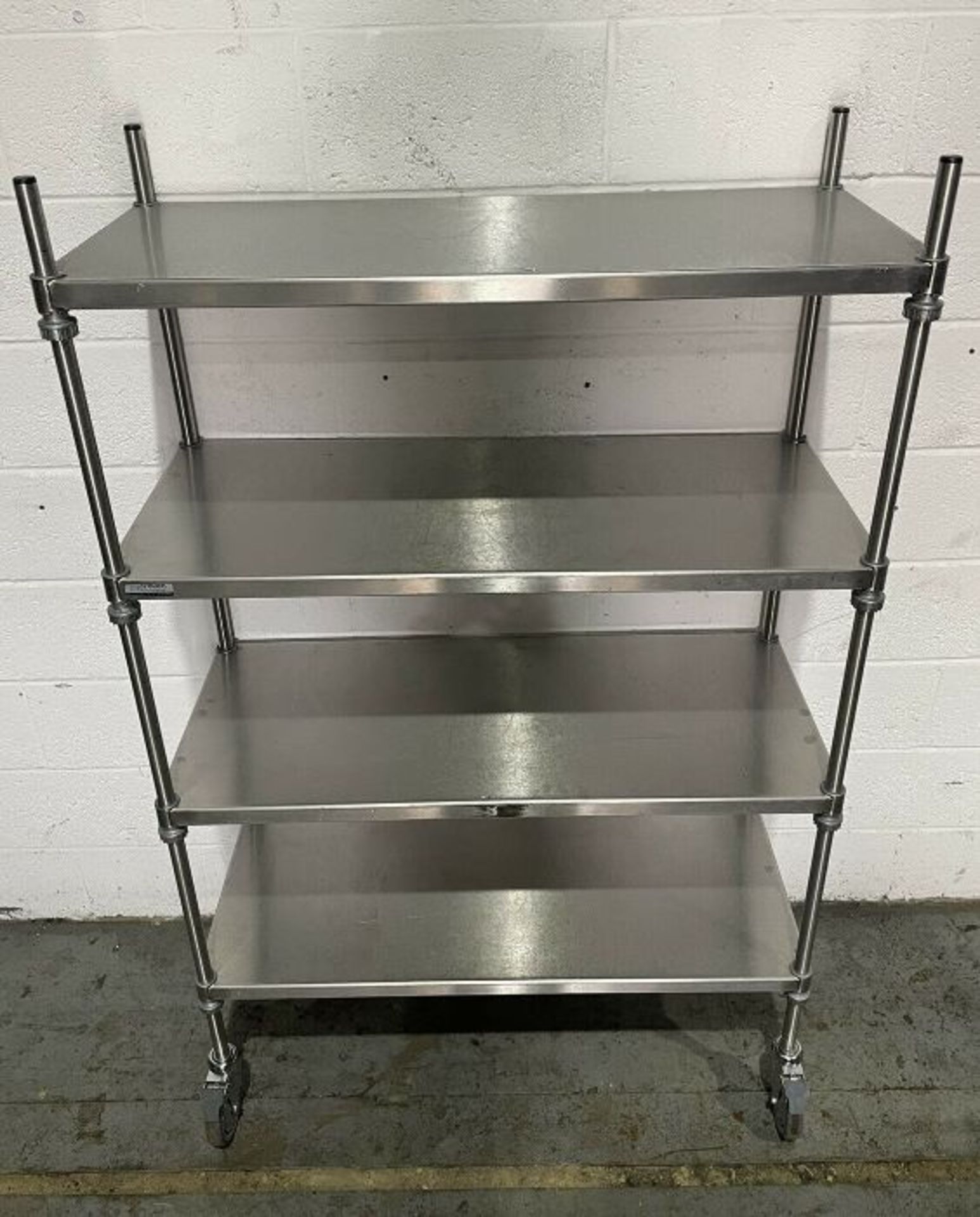 Craven Firmashelf Stainless Steel Shelf Unit - Image 2 of 4