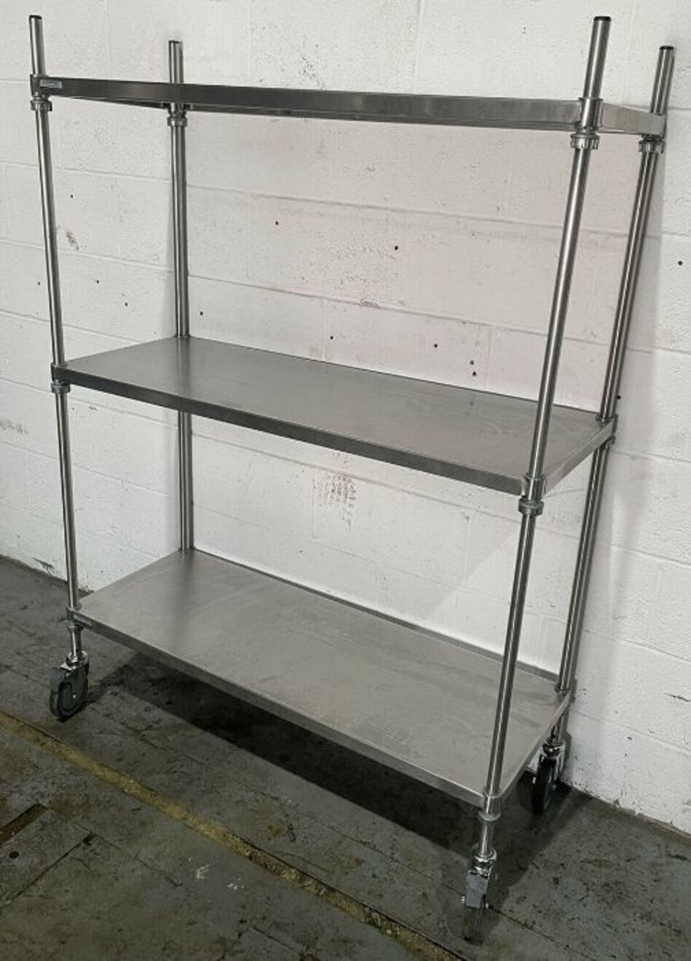 Craven Firmashelf Stainless Steel Shelf Unit - Image 2 of 4