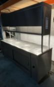 Hot Cupboard Heated Gantry And Heated Shelves