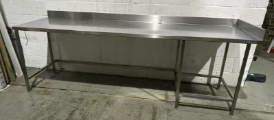Heavy Duty Stainless Steel Preparation Table