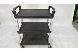 Black Catering trolley