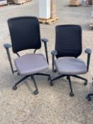 Office chairs x4