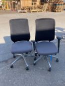 Office chairs x2