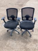 Office chairs x2