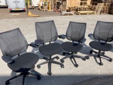 Office chairs x4