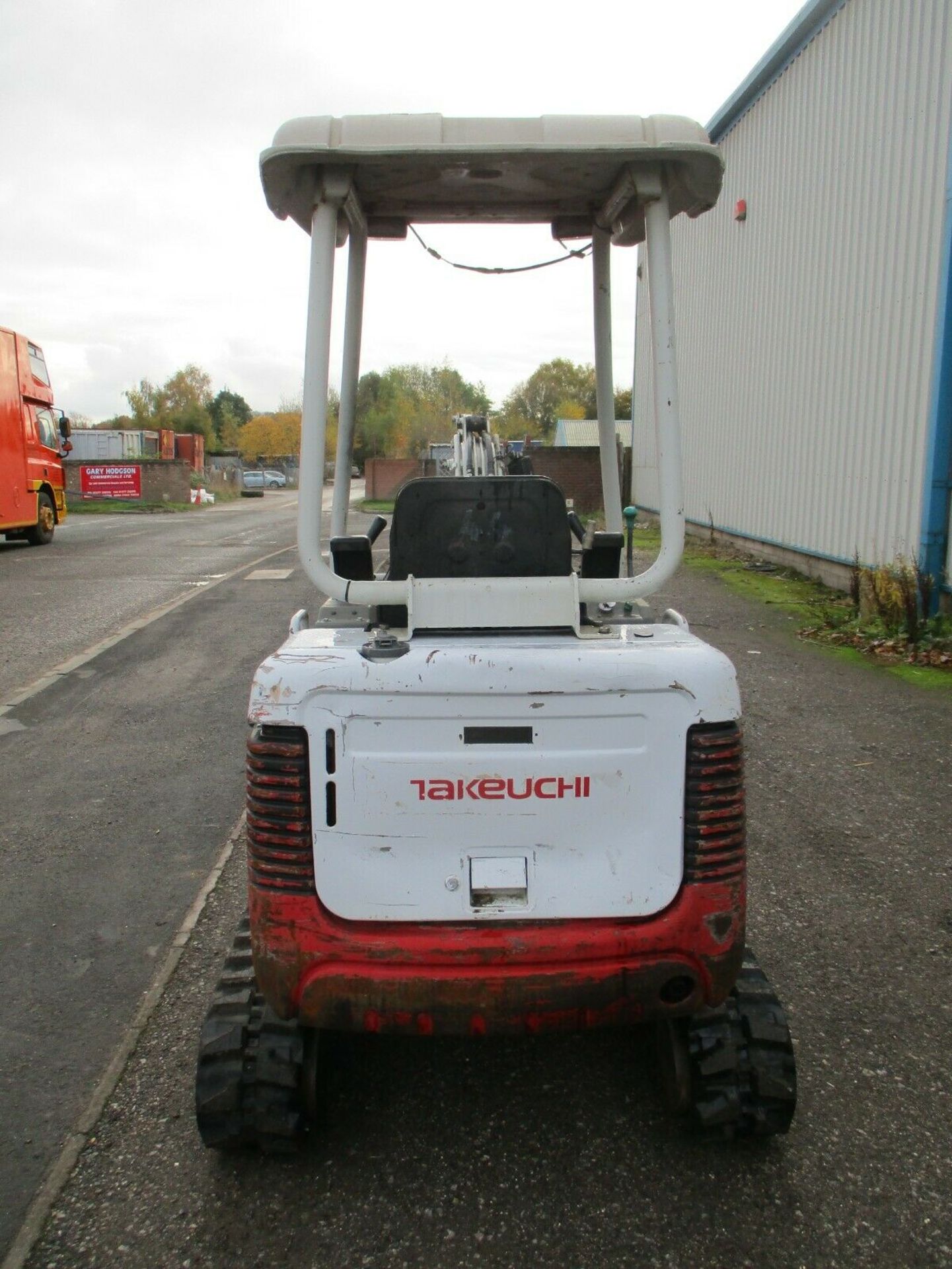 2009 Takeuchi TB016 mini digger excavator expanding tracks delivery arranged - Image 5 of 12