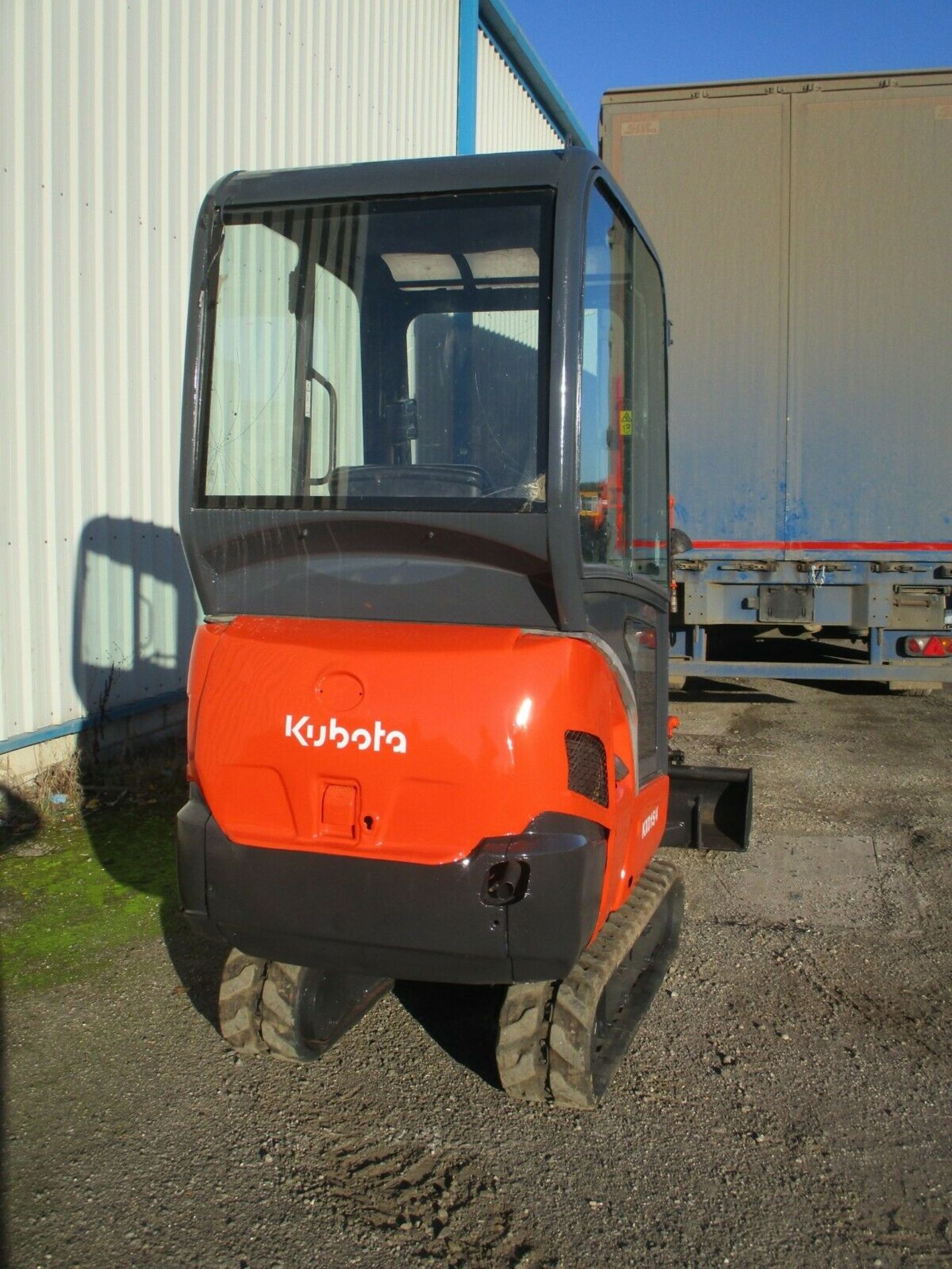 2012 Kubota KX015-4 mini digger excavator 1.5 ton full cab - Image 4 of 9