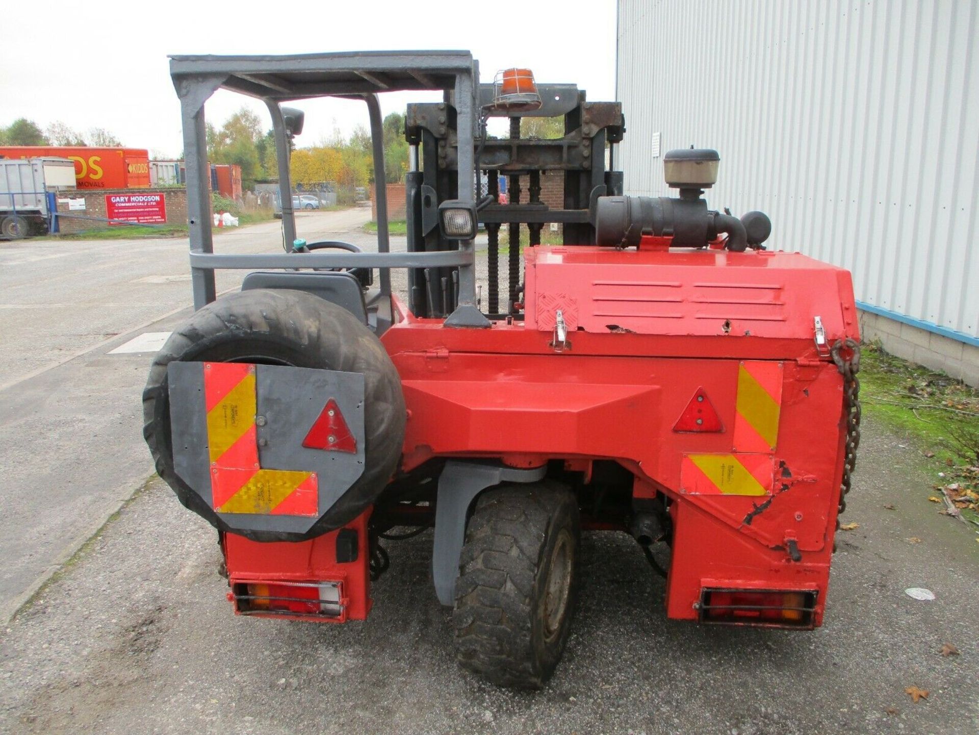 Moffett mounty truck mounted forklift fork lift poultry spec delivery arranged - Image 3 of 10