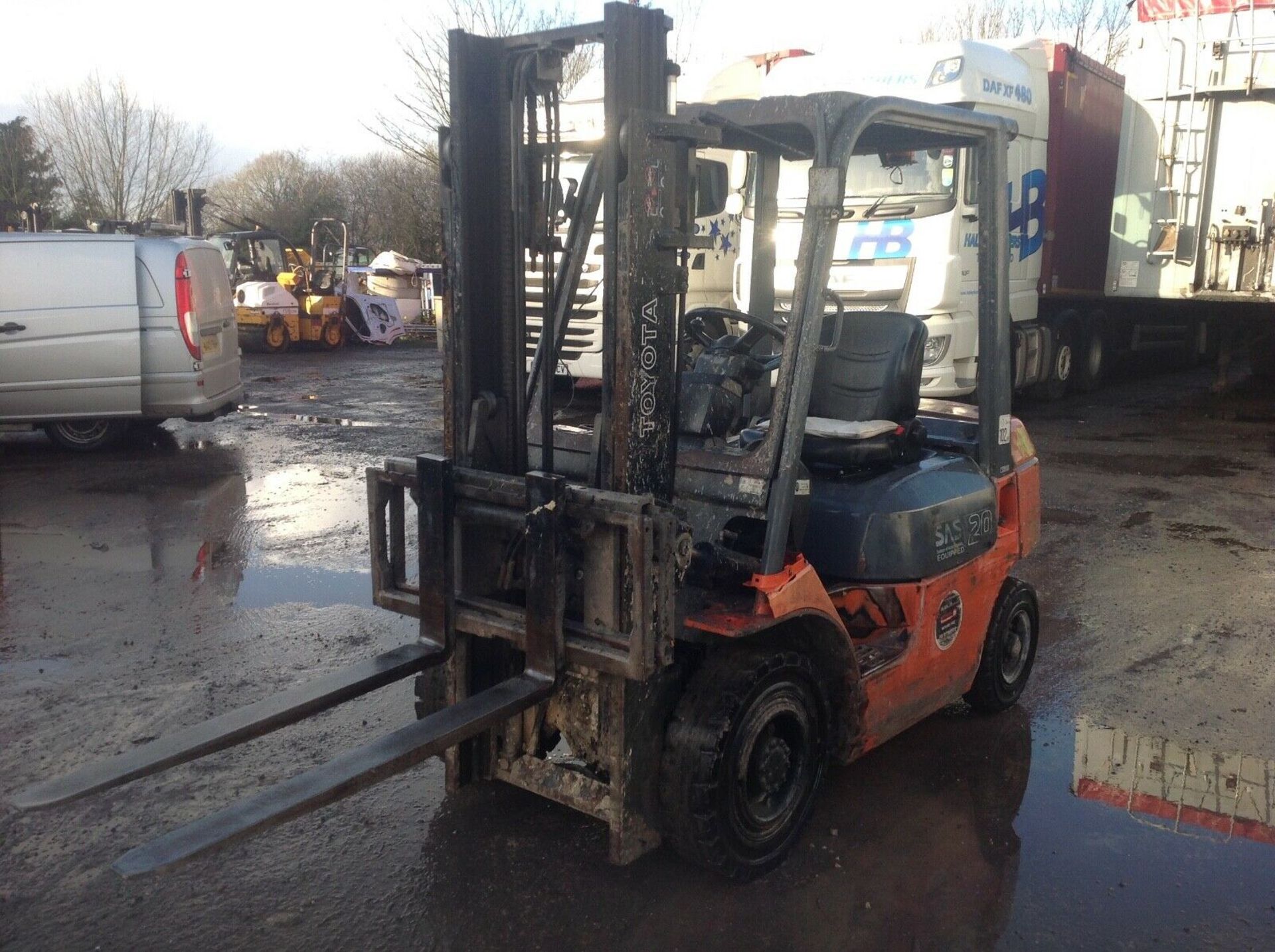 Toyota 2.0 ton diesel forklift - Image 3 of 6