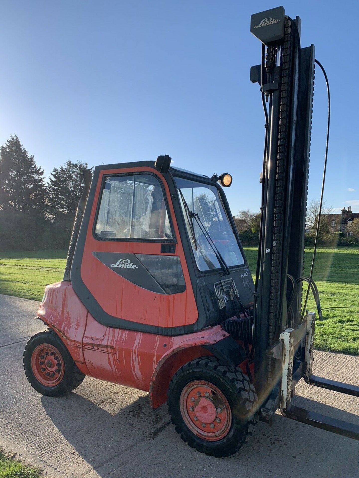 Linde H40d 4 Tonne Diesel Forklift - Image 2 of 4