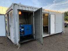 Portable Office Cabin Canteen Welfare Unit Toilet Generator Anti Vandal Steel