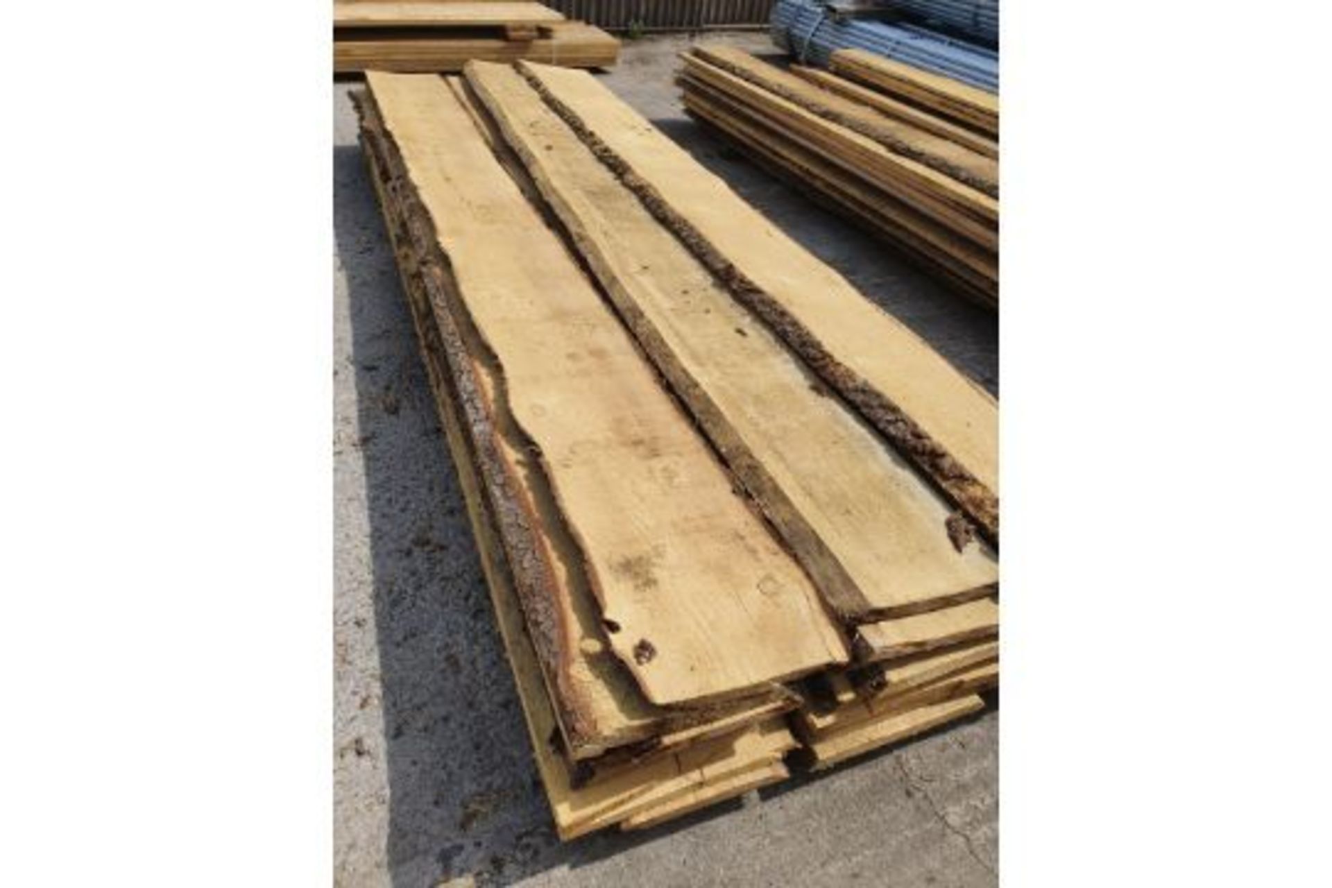 Fresh Sawn Waney Live Edge Untreated Board – Pack 25