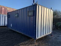 Portable Toilet Block Site Loo Anti Vandal Steel C