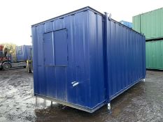 Portable Office 20ft Site Cabin Canteen Welfare Un