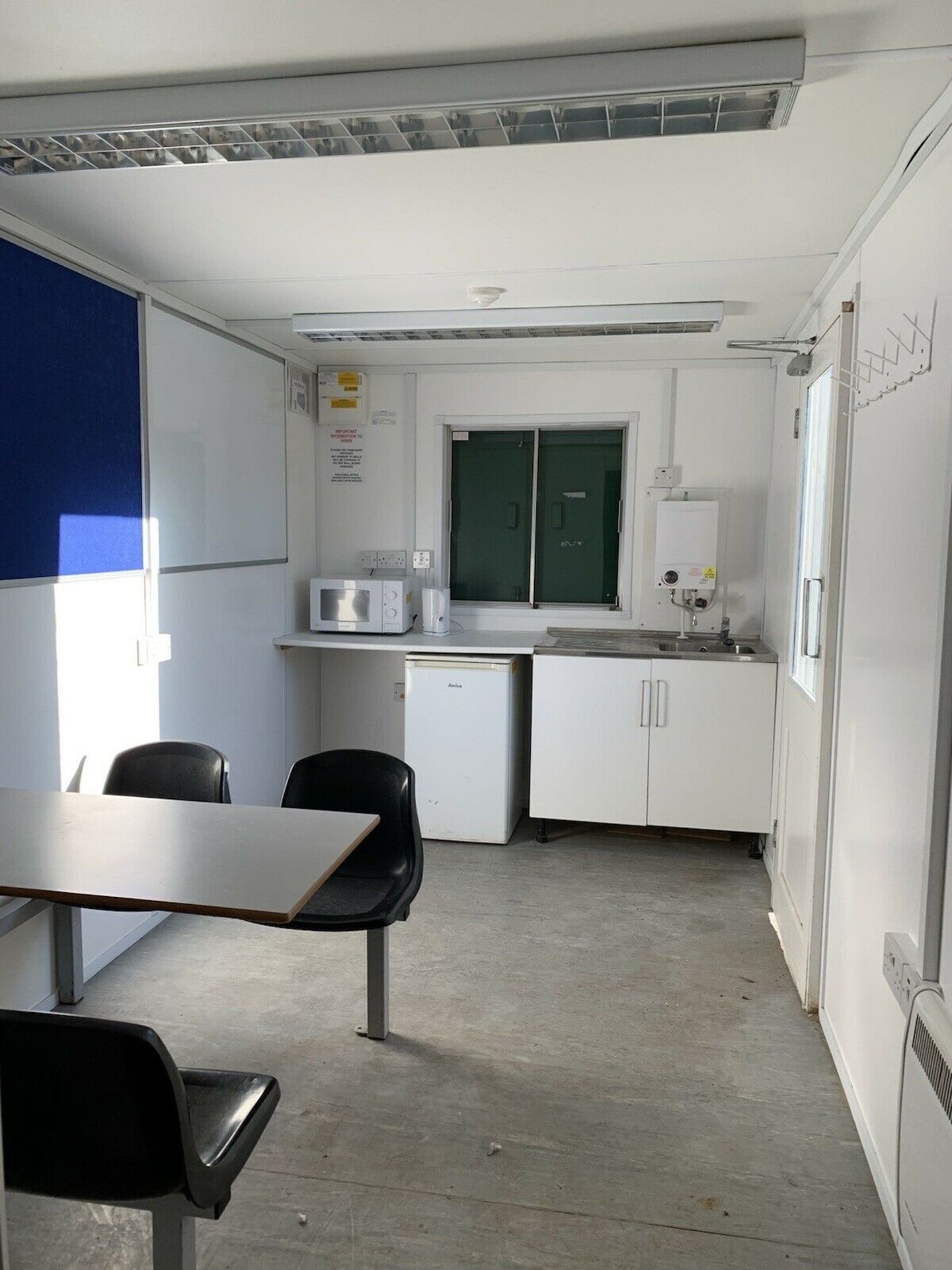 Portable Office 20ft Site Cabin Canteen Welfare Un - Image 4 of 9