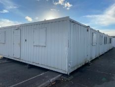 28ft x 70ft 7 Bay Modular Building Anti Vandal Modular Complex